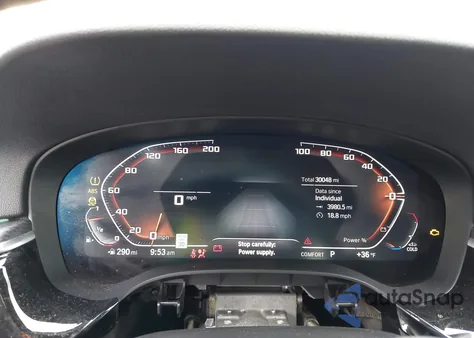 2022 BMW 540 I xDrive z USA, uszkodzony, nr VIN WBA73BJ09NWX72417